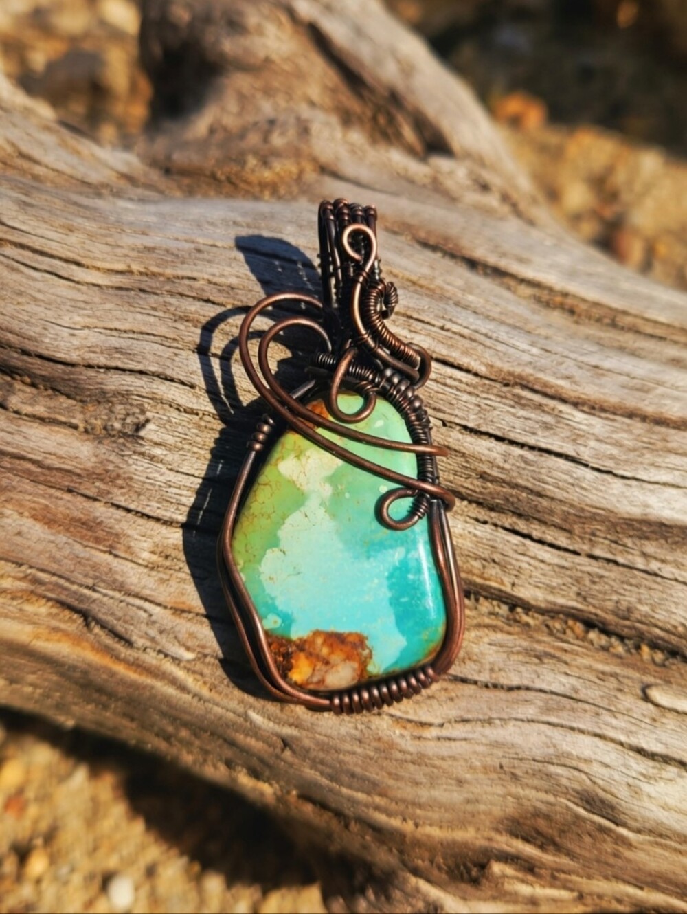 Royston Turquoise Pendant